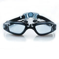 Swimming Goggles Adult Pool Glasses anti Fog Men Women UV Protection Optical Waterproof Swim Eyewear with Earplugs