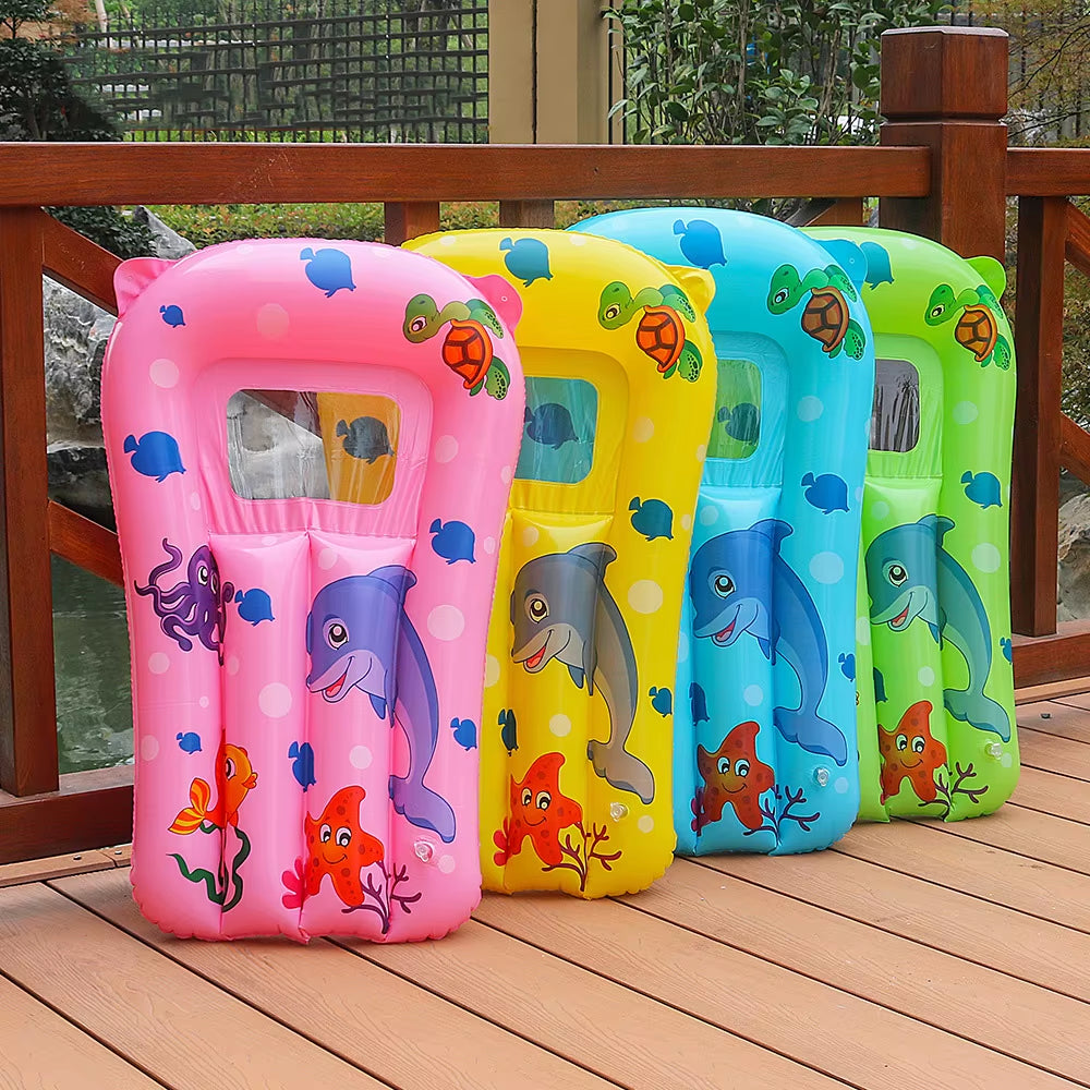 Inflatable Pool Float Swimming Ring Water Floating Ring Water Hammock Swimming Circle Pool Air Mattress